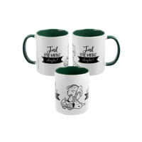 KAFFEEBECHER The Peanuts Snoopy Just one more chapter!Grün/Weiß 320 ml - Weiß, Keramik (0.32L) - United Labels