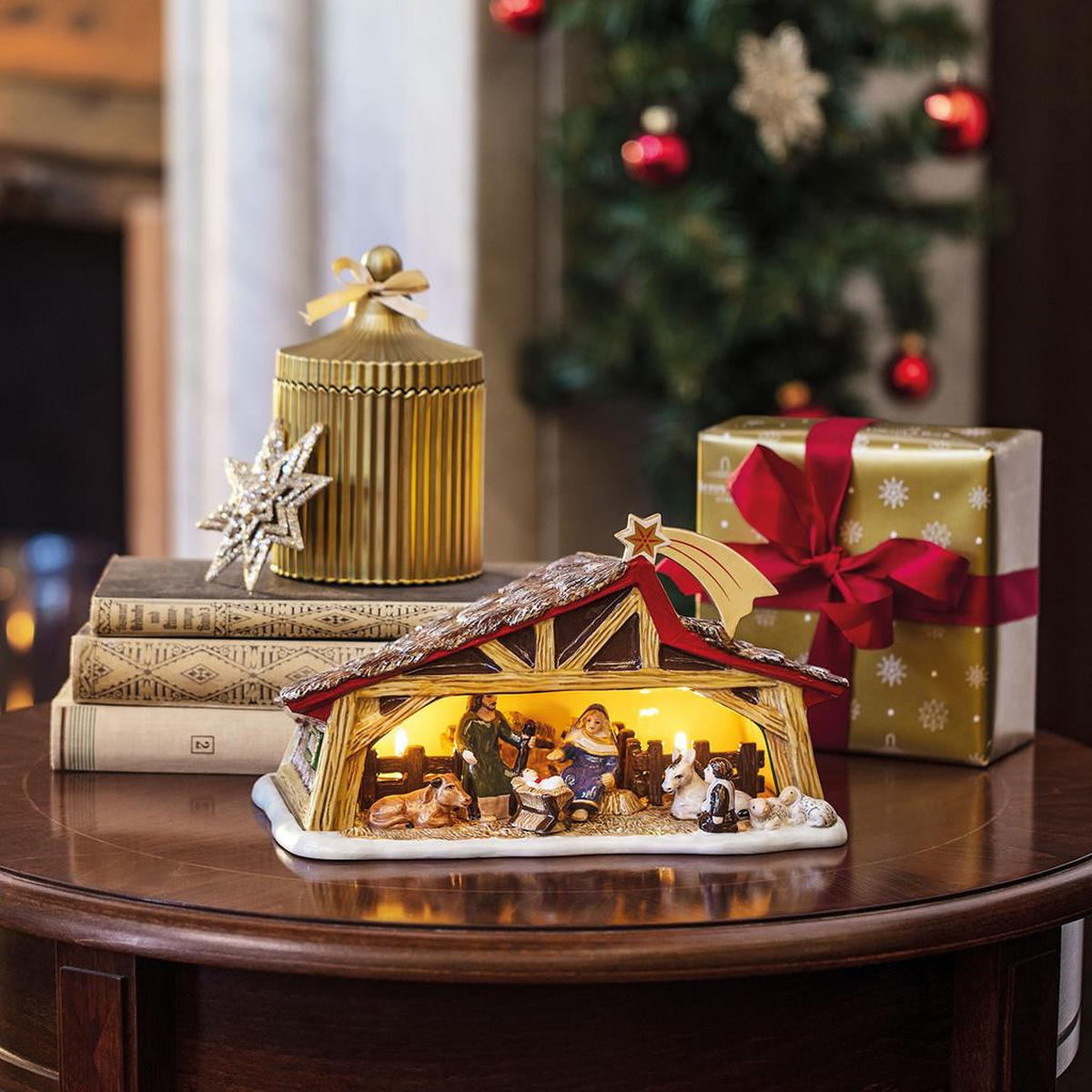 KRIPPE Christmas Toys Memory bunt - Multicolor, Keramik (16/16/27cm) - Villeroy & Boch