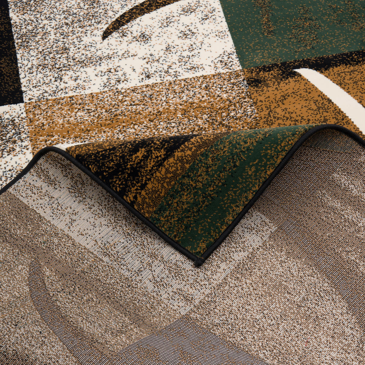 DESIGNER TEPPICH BRILLIANT TREND - Grün, Textil (140/200cm) - Pergamon