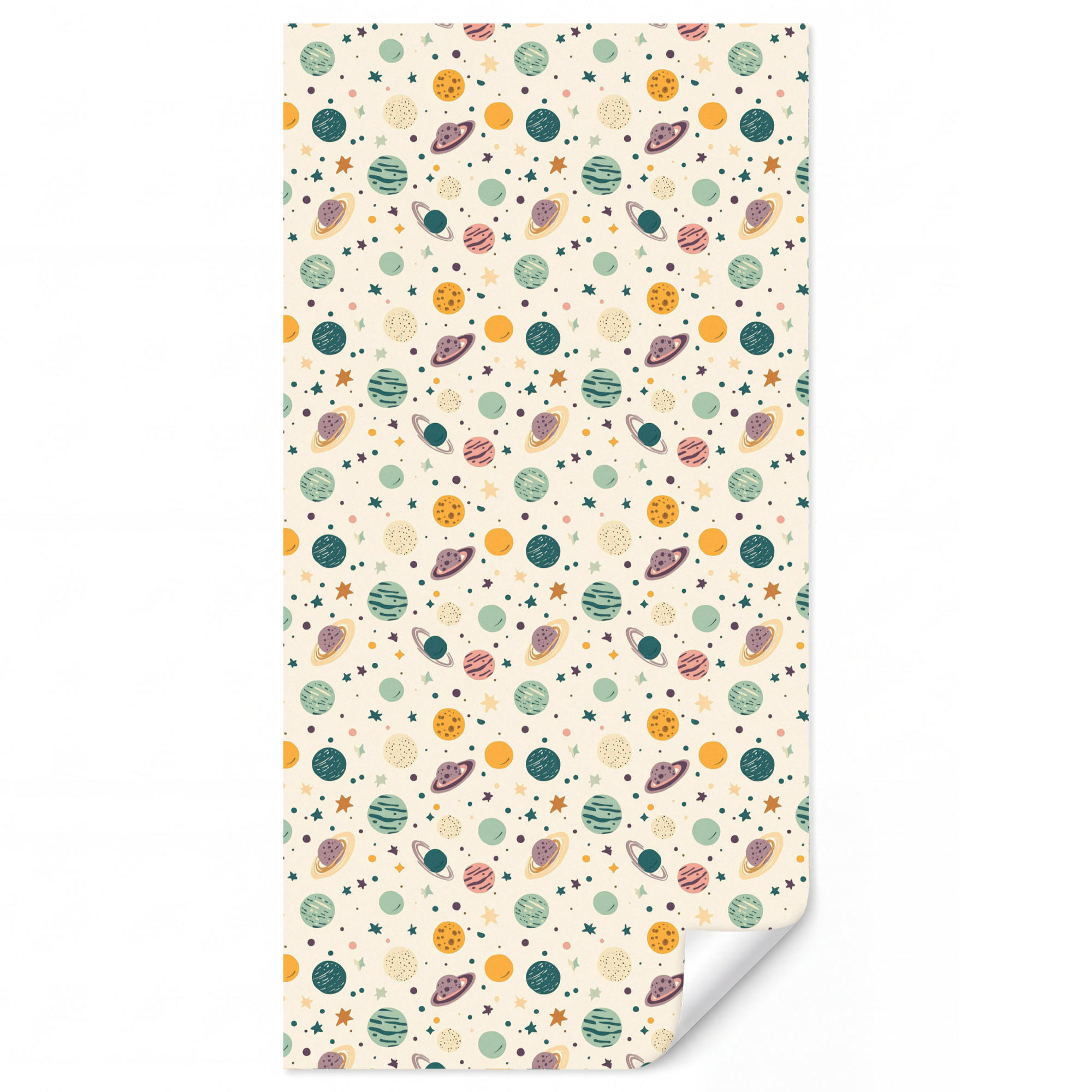 OnlyWow Kindertapete Creme 140x280 cm
