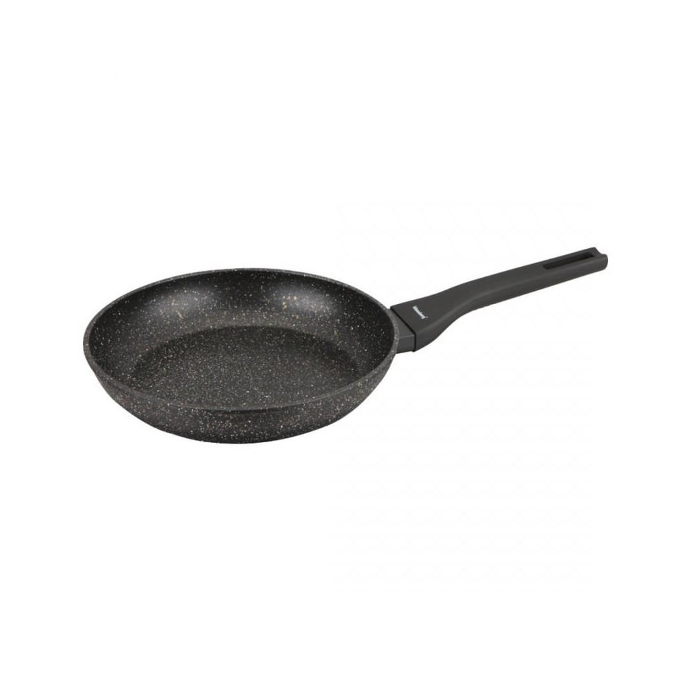 PFANNE Schwarz 24/24/4.5 cm 64480 - Schwarz, Metall (24cm) - Klausberg 