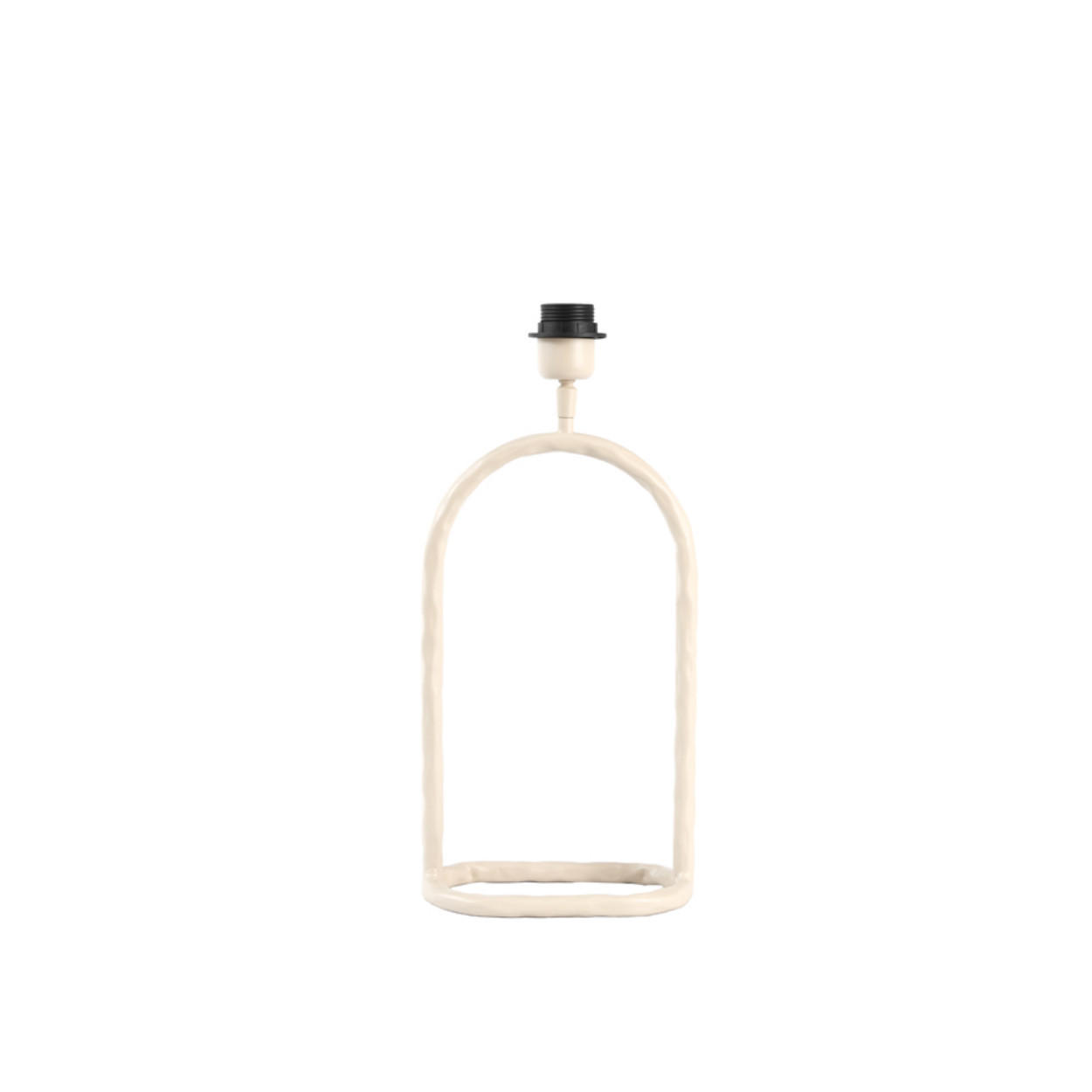 LAMPENFUSS Eliora - Weiß - 20.5/12.5/39 cm - Weiß, Metall (20.5/12.5/39cm) - Light & Living