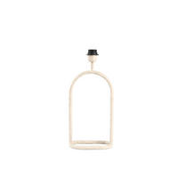 LAMPENFUSS Eliora - Weiß - 20.5/12.5/39 cm - Weiß, Metall (20.5/12.5/39cm) - Light & Living