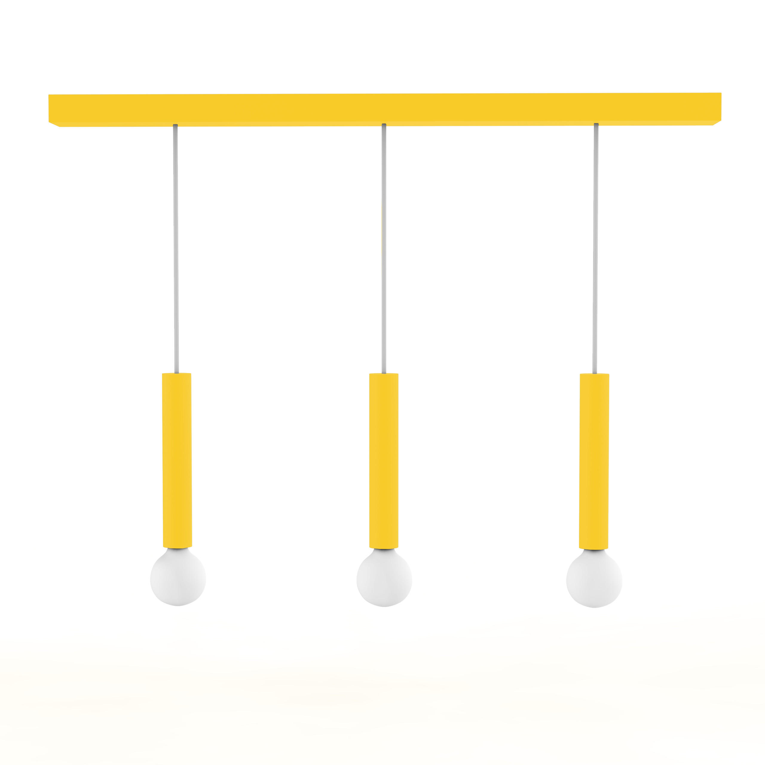 HÄNGELEUCHTE - Gelb, Metall (6/100/40cm) - Lumicom