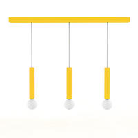 HÄNGELEUCHTE - Gelb, Metall (6/100/40cm) - Lumicom