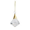 WEIHNACHTSDEKO Hängend CRISTI, 6 x 3.5 cm, Gold, Christbaumschmuck, Weihnachtsbaumdekoration, Christmas, Xmas - Goldfarben, Kunststoff (3.5/6/3.5cm) - home&you