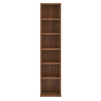 CD-REGAL Tynset - Walnussfarben, Holzwerkstoff (20/90/20cm) - [en.casa]