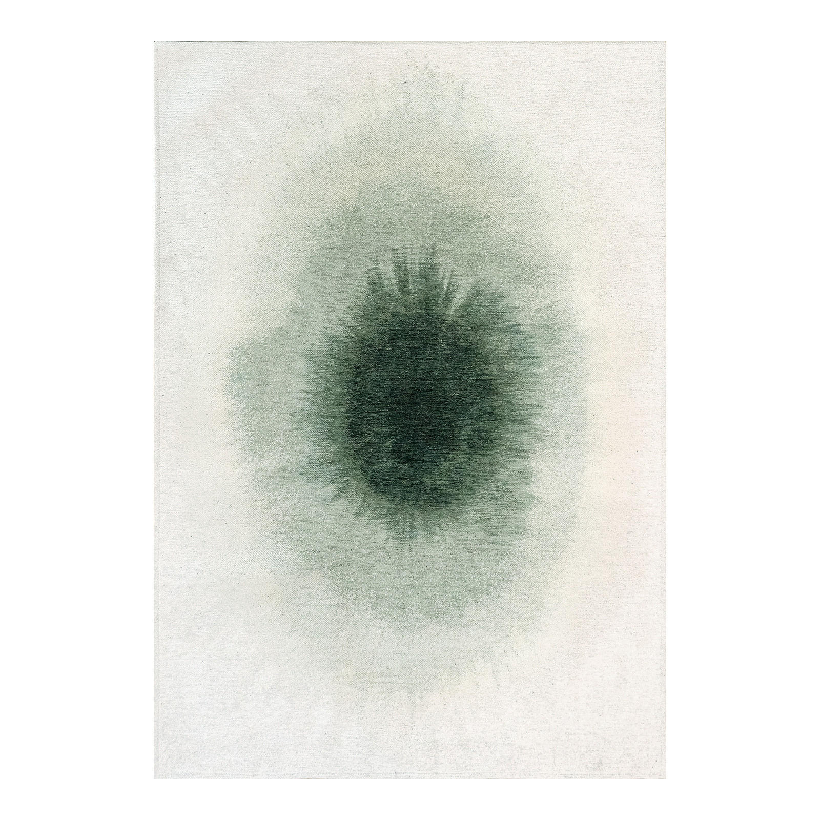 TEPPICH Green Day Meditation Drop 240/340 cm - Grün, Kunststoff/Textil (240/340cm) - Louis De Poortere