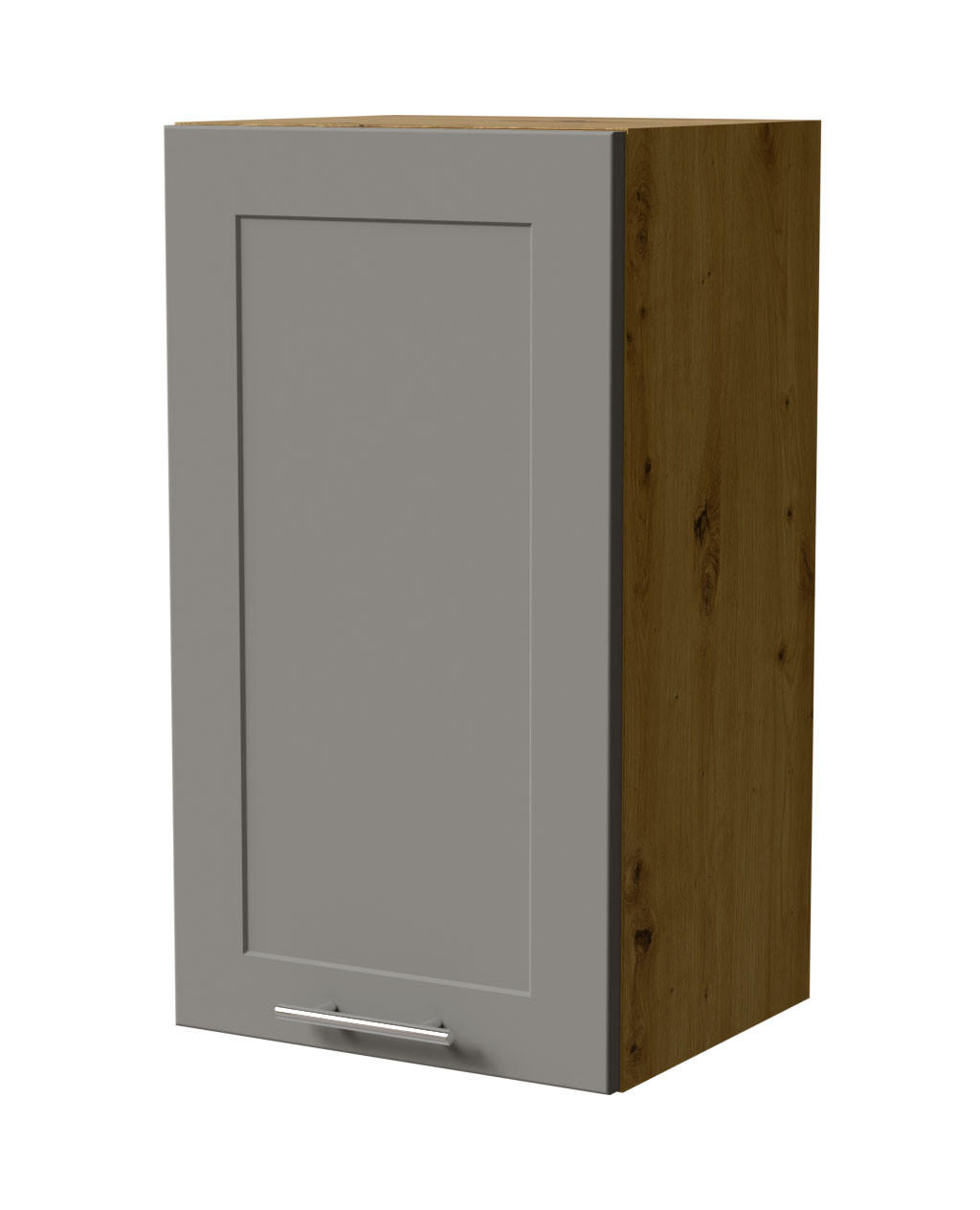HÄNGESCHRANK Oslo W2/40 Eiche Artisan / Dust Grey Matt 40 / 32,5 / 72cm - Eiche Artisan/Grau, Holz/Holzwerkstoff (40/72/32.5cm) - Feldmann-Wohnen