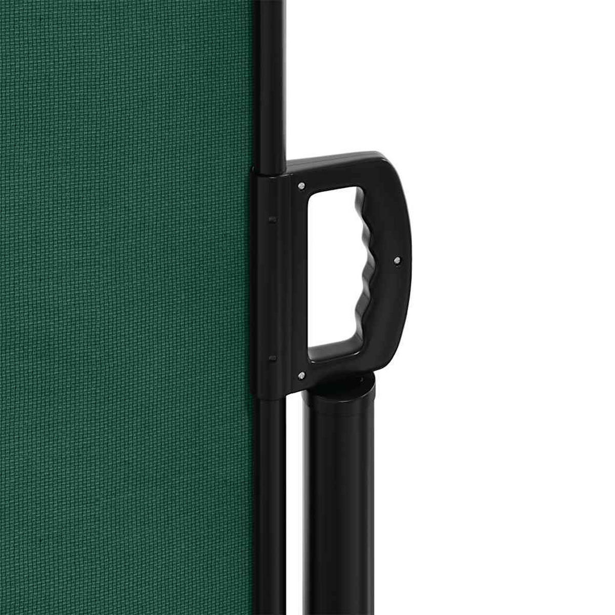 SEITENMARKISE Ausziehbar Dunkelgrün 200/500 Cm - Grün, Textil (200/500cm) - vidaXL