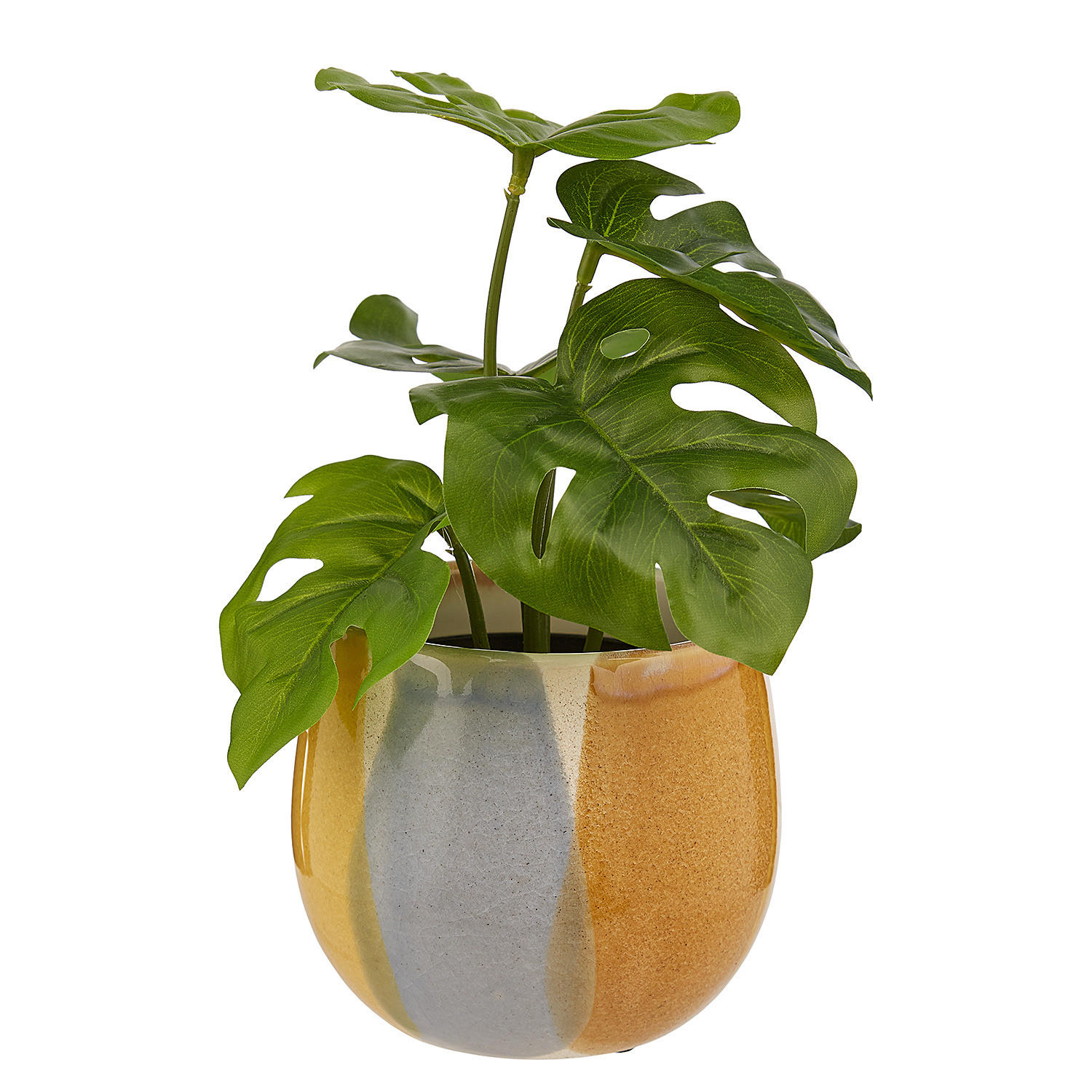 BLUMENÜBERTOPF Sintra - Gelb, Keramik (11/10/11cm) - Butlers