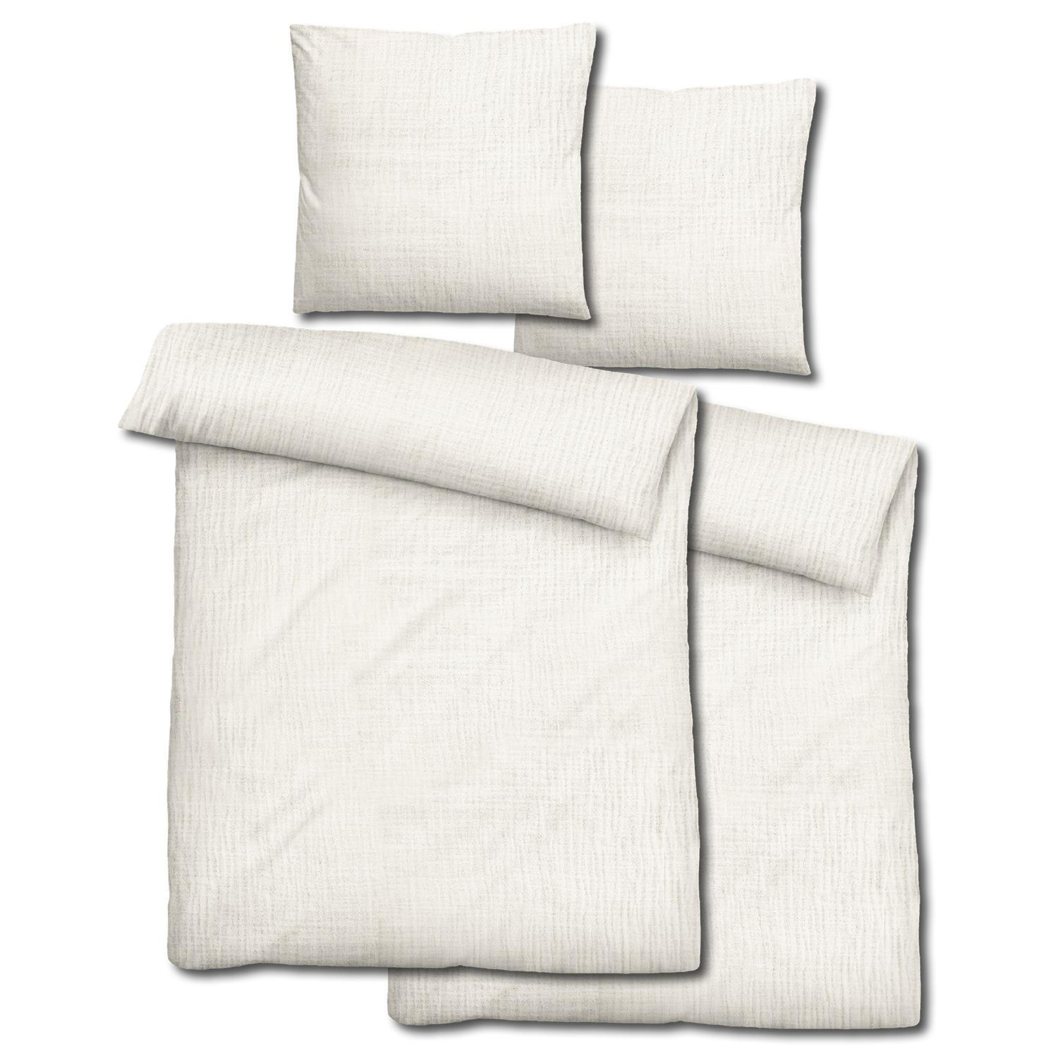 BETTWÄSCHE 135x200 cm - Weiß, Textil (135/200cm) - Sleezzz