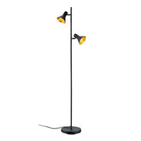 STEHLAMPE NINA - Schwarz - 0/0/144 cm - Schwarz, Metall (33.5/33.5/144cm) - Trio Leuchten
