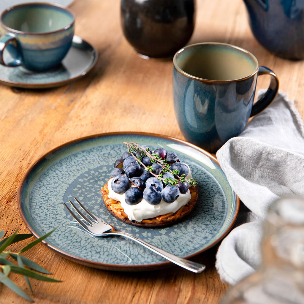 SPEISETELLER Crafted Breeze ø 25,9 cm 6er Set - Blaugrau, Keramik (25.9cm) - like.Villeroy & Boch