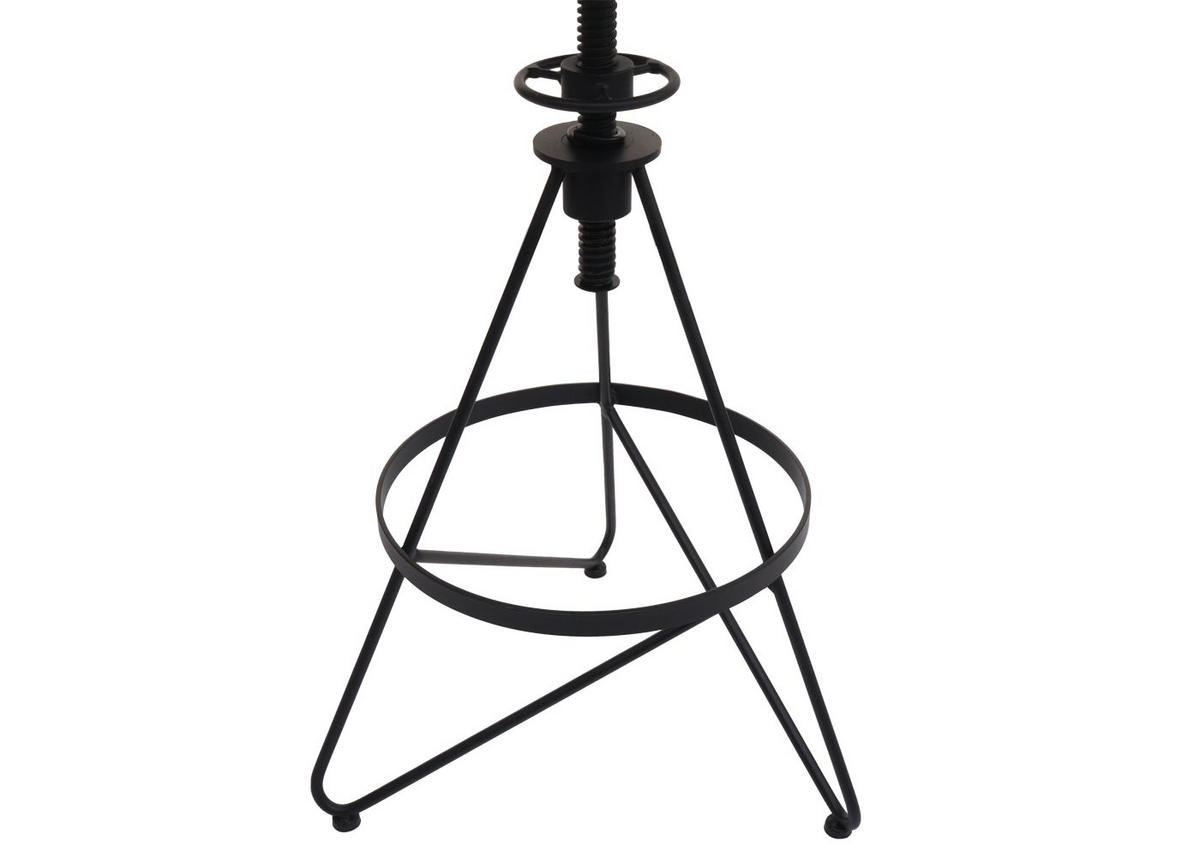 BARHOCKER Schwarz 2er-Set - Schwarz, Holz (41/113/41cm) - MCW