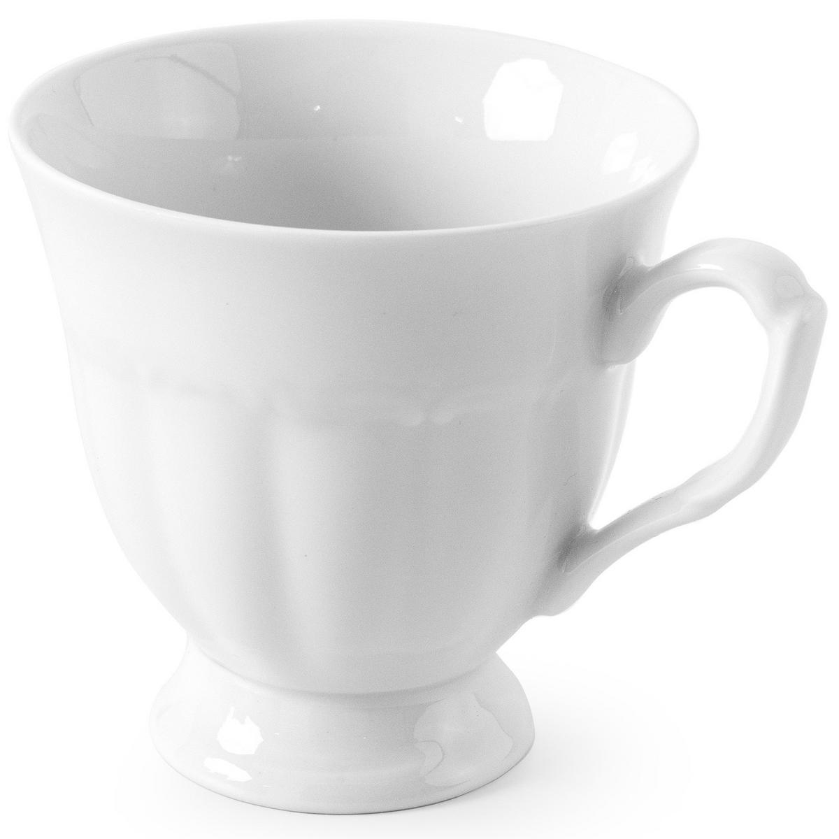 KAFFEESERVICE Chodziez MARIA TERESA 39-tlg - Weiß, Keramik (8/8/8cm) - KONSIMO®