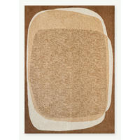 TEPPICH modern Flachgewebe AGATE Braun 170 x 240 cm - Braun, Textil (170/240cm) - Novatrend