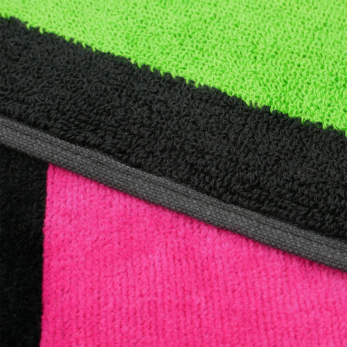 STRANDTUCH Frottee Velours Jacquard Happy Fresh 100x175 470g/m² - Multicolor, Textil (100/175cm) - LE COMPTOIR DE LA PLAGE