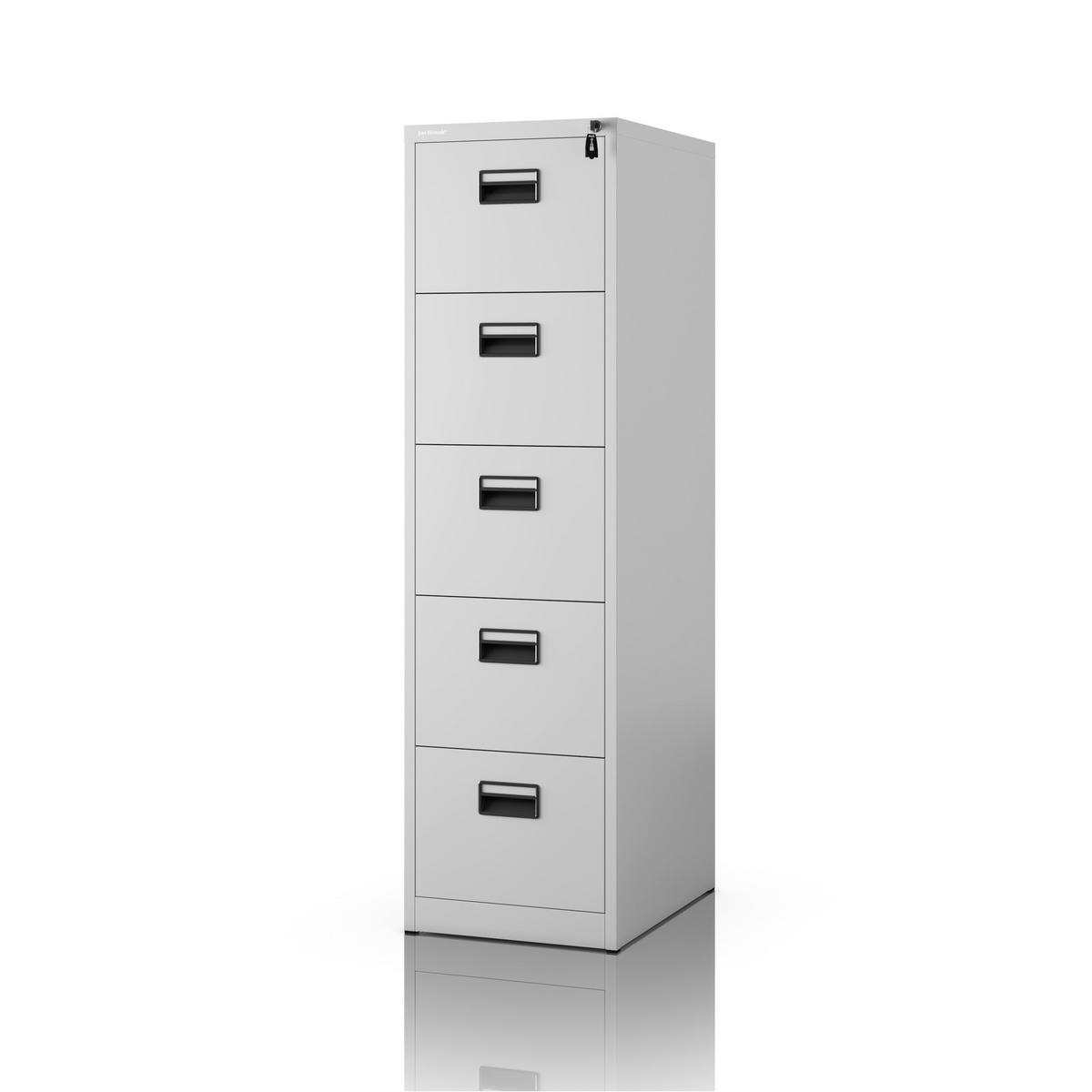 AKTENSCHRANK aus Metall SARA V5 460 x 1625,5 x 600 mm - Grau, Metall (46/163/60cm) - Jan Nowak