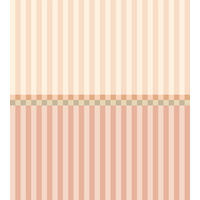 FOTOTAPETE Streifen 2.5 x 2.79 m - Terracotta, Papier (250/279cm) - ESTAhome