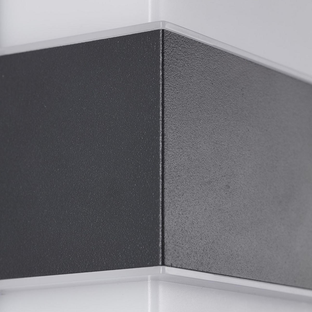 AUSSENWANDLEUCHTE Archie G96388/63 - Anthrazit, Metall (14.5/15/7cm) - Brilliant