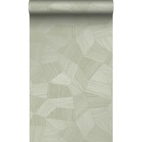 TAPETE 3D-Muster 53 cm x 10.05 m - Grün, Papier (53/1000cm) - Origin Wallcoverings