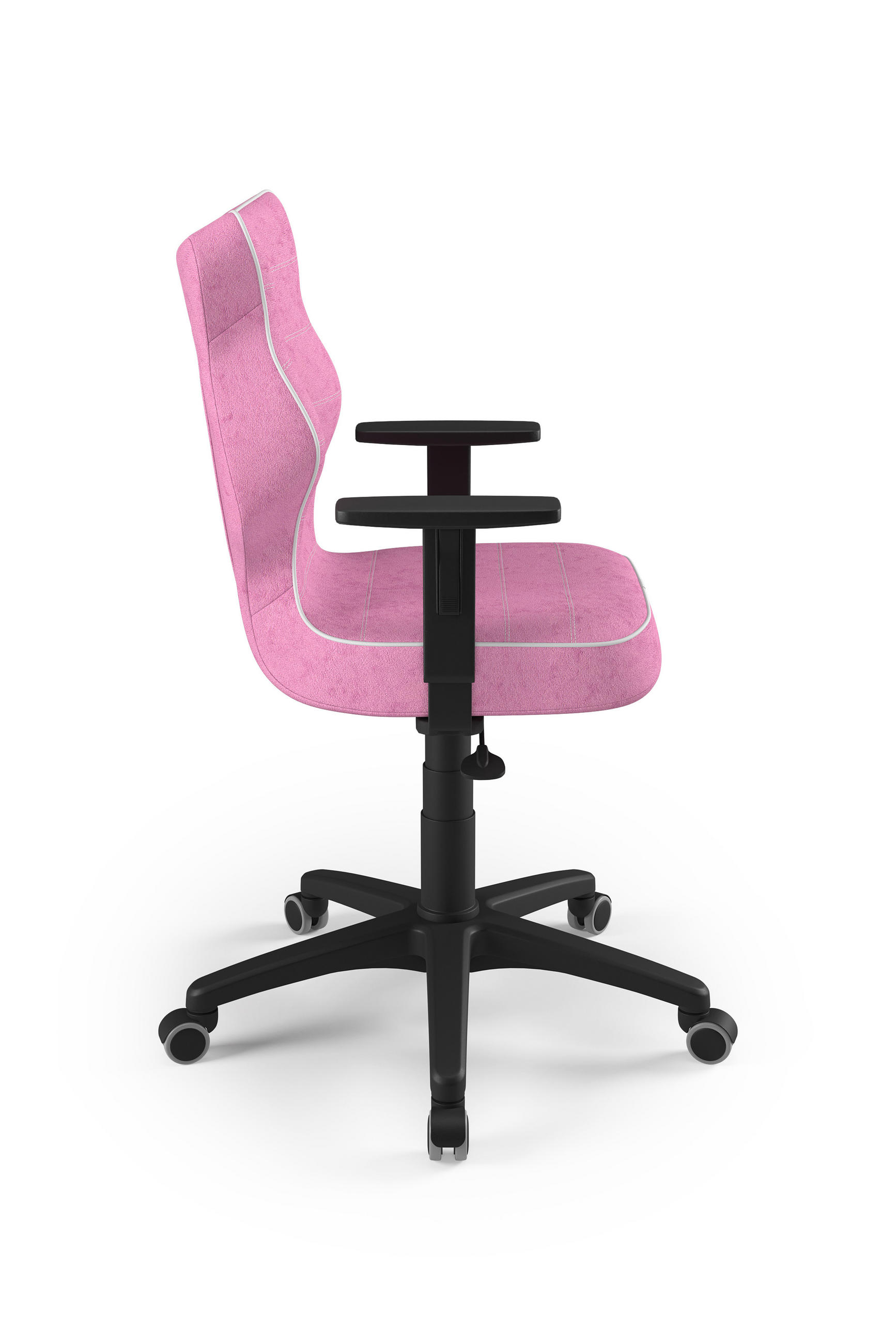 JUGENDSTUHL Duo - Rosa/Weiß, Textil (64/99/64cm) - RAUMHIRSCH FURNITURE