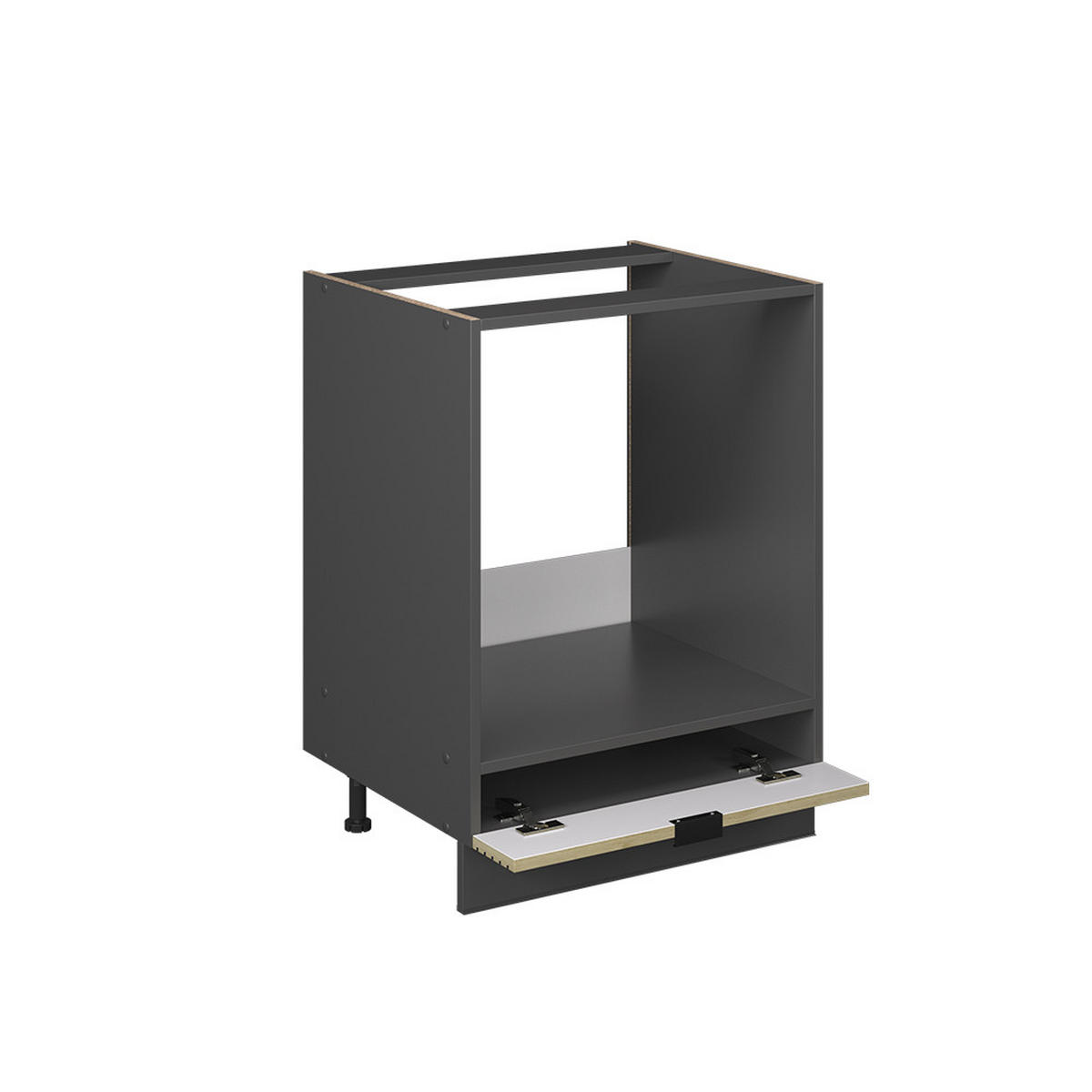 SKŘÍŇKA NA VESTAVĚNOU TROUBU Fame-Line Dubový panel - antracitová/barva dubu, kompozitní dřevo (60/82/60cm) - Vicco