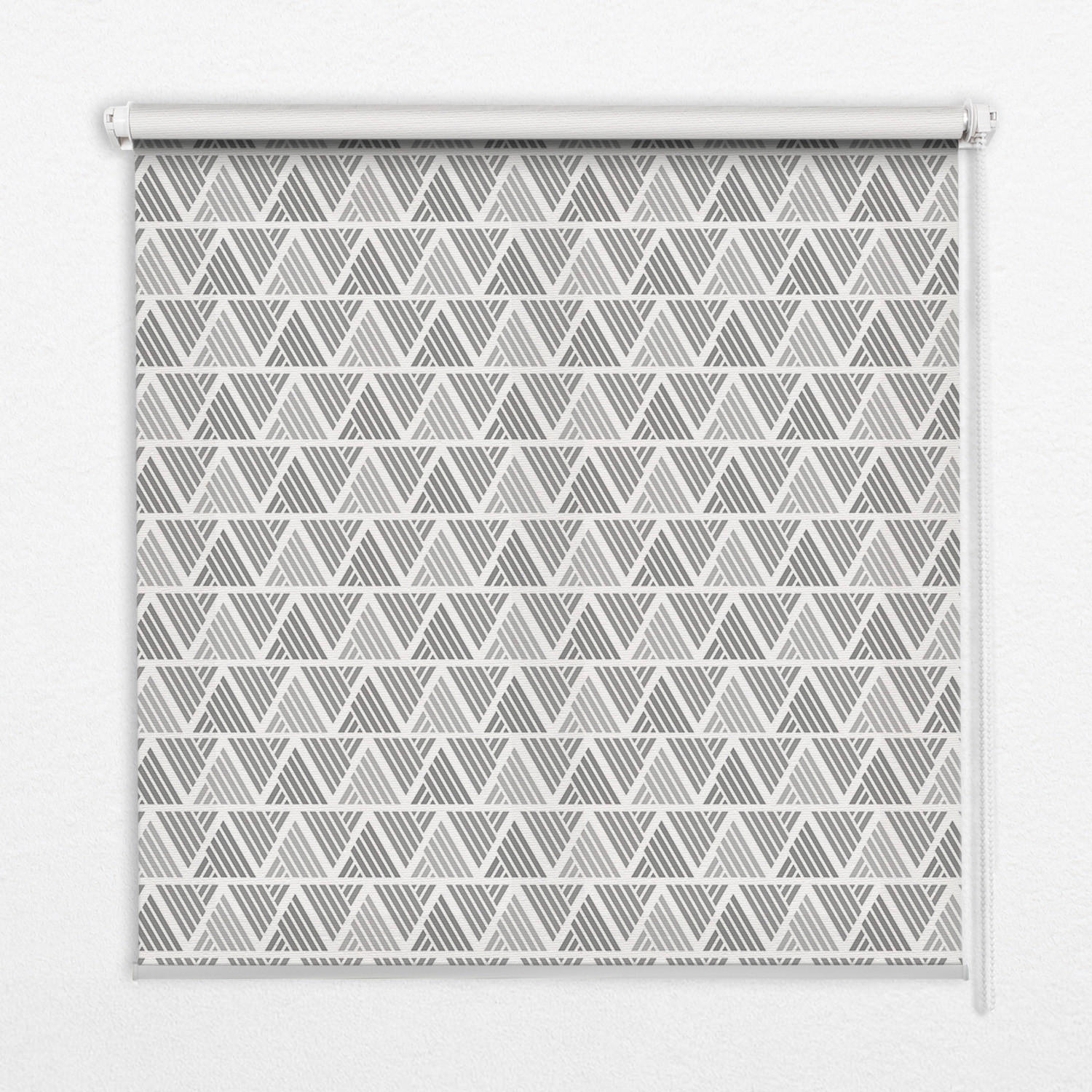 TULUP VNITŘNÍ roleta - okenní roleta - roleta - 150 x180 cm - Pruhované trojúhelníky