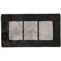 BADTEPPICH LIBERTY ANTHRAZIT-PERLGRAU - 409 - Grau, Textil (65/115cm) - Rhomtuft