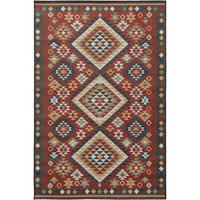 OUTDOORTEPPICH Mirena Rot 200x290 cm - Rot, Kunststoff (200/1cm) - KUNSTLOFT