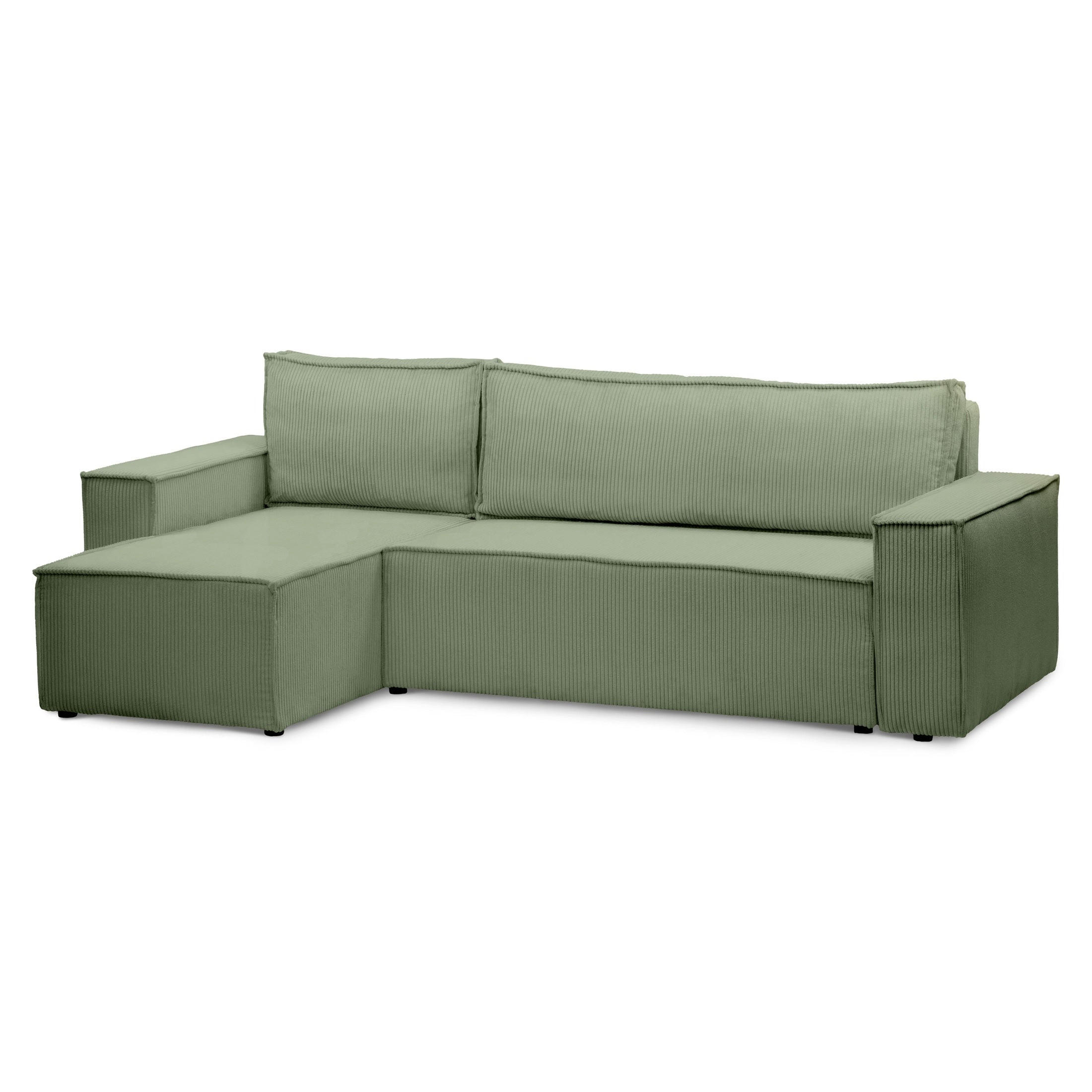 XXXLutz Ecksofa Salbeigrün 244x60 cm