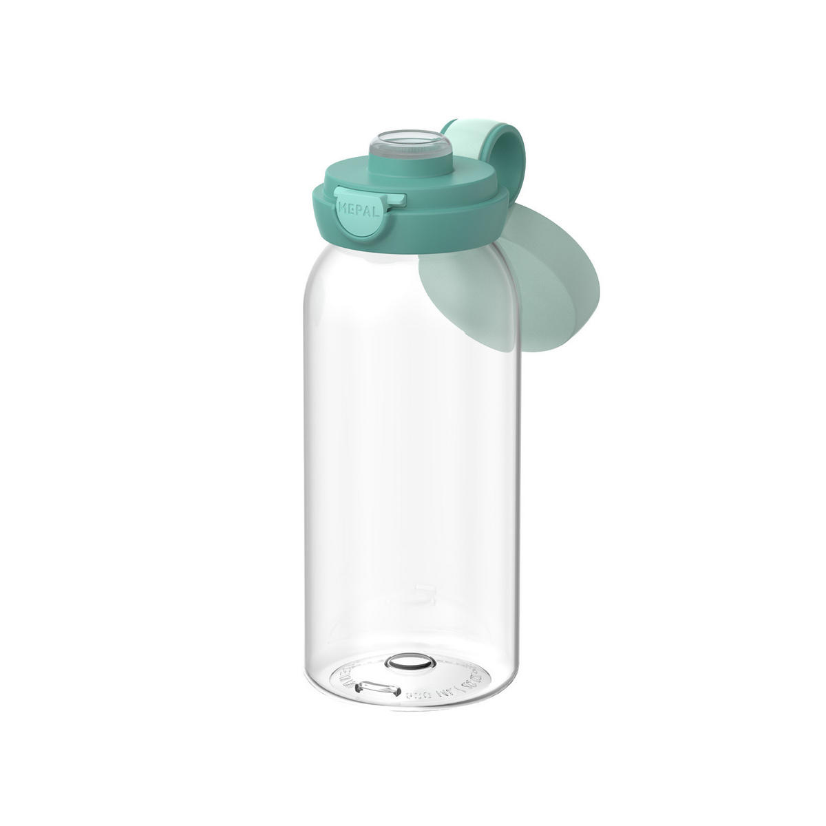 TRINKFLASCHE MIT KLAPPDECKEL Campus Cool Mint 600 ml - Mintgrün, Kunststoff (0.6L) - Mepal