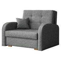 SCHLAFSOFA Viva Gold I - Graphitfarben/Braun, Holz/Textil (103/85/98cm) - MIRJAN24