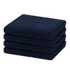 HANDTUCH Pearl 4er-Set - Dunkelblau, Textil (50/100cm) - MÖVE