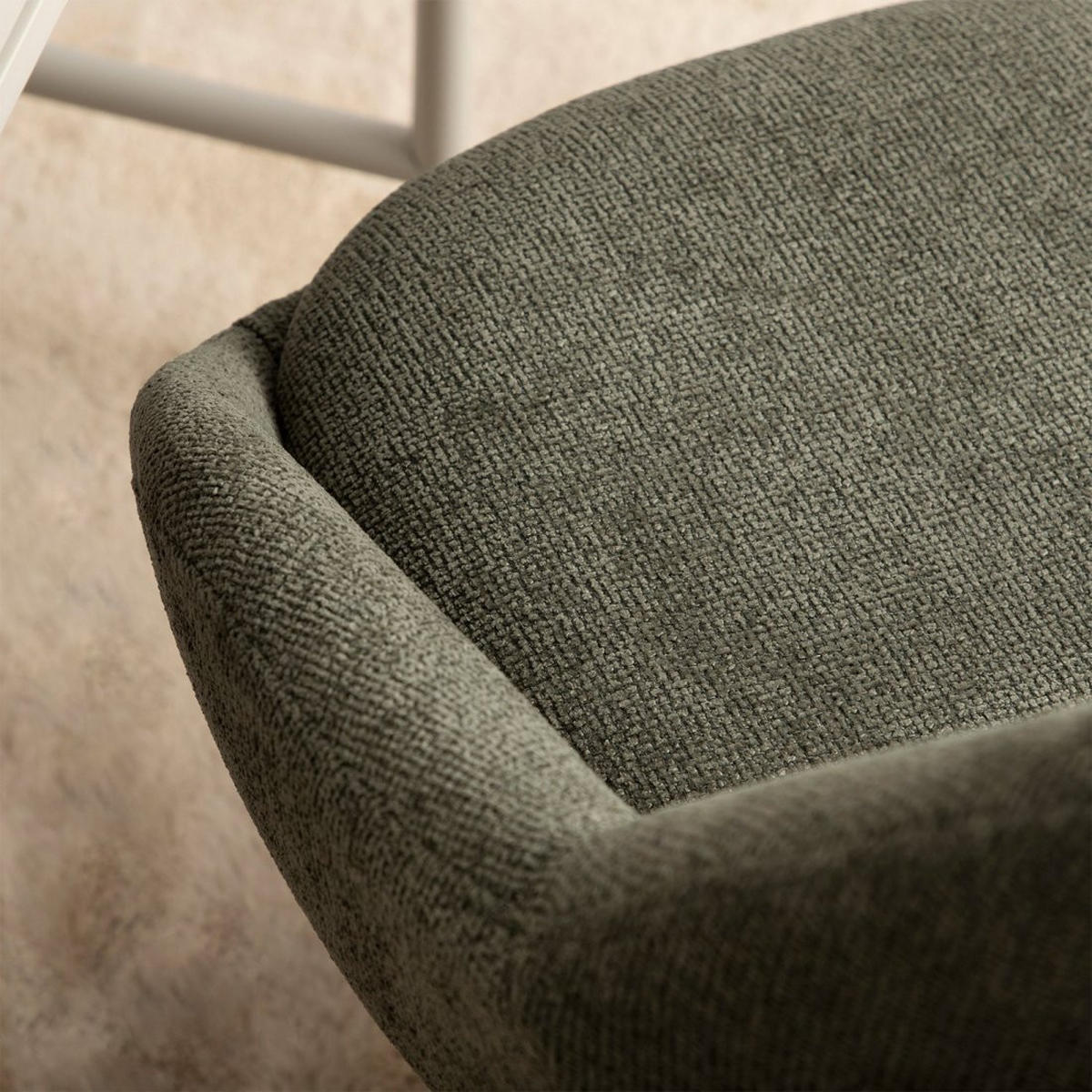 SCHREIBTISCHSTUHL Ania Grün 57 cm x 78-87 cm - Grün, Metall (57/78/61cm)