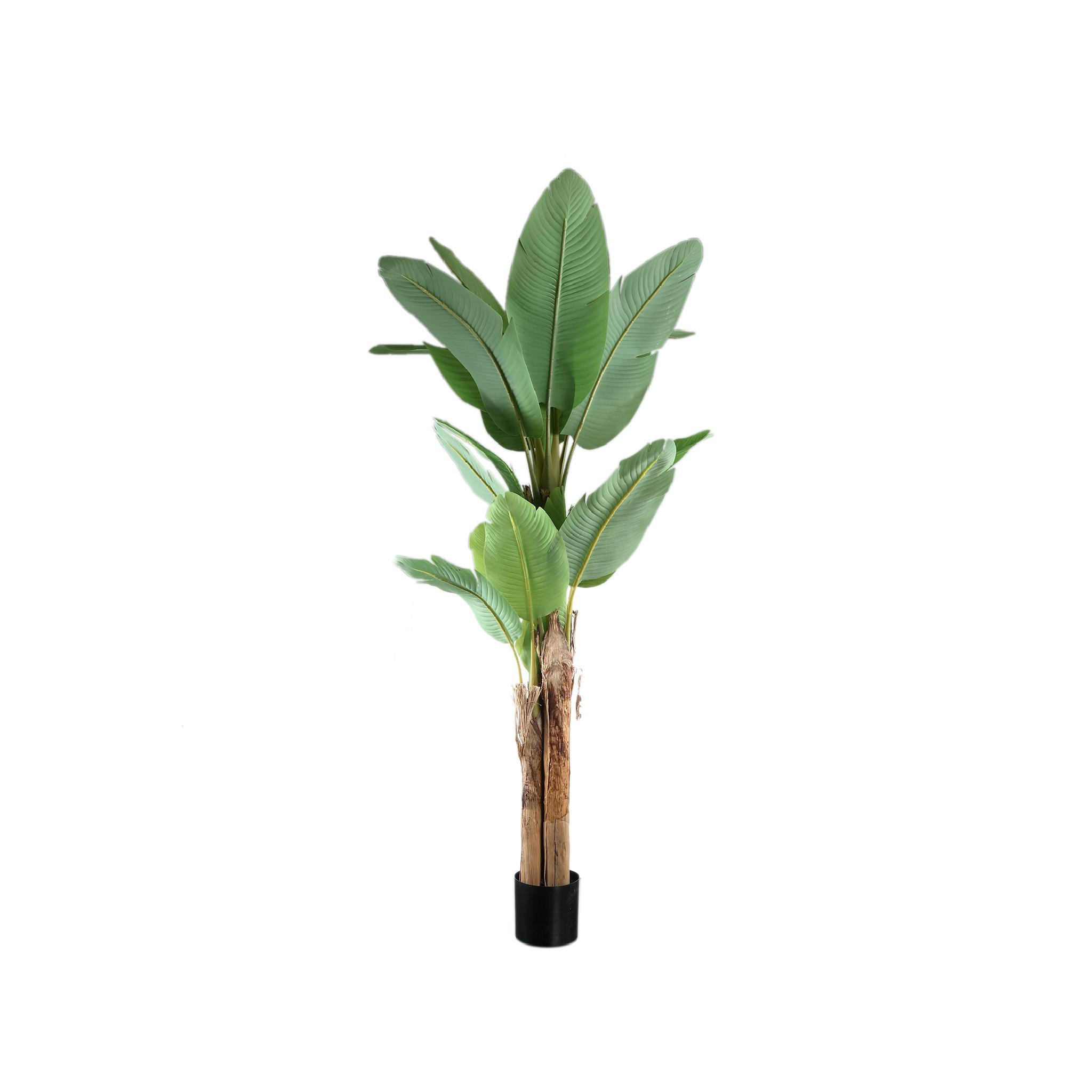 KUNSTPFLANZE Tree Grün 133/149/208cm - Grün, Kunststoff/Stein (208cm) - PTMD Collection