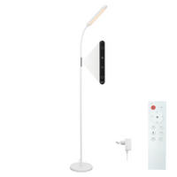 LED-STEHLAMPE Yanchak 137.1/6/22.8cm - Weiß, Metall (137.1/6/22.8cm) - Nettlife