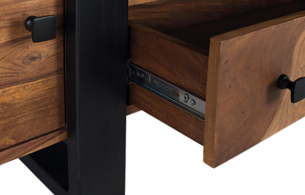 TV-SCHRANK aus braunem Palisander - Braun, Holz (170/55/45cm) - Giner y Colomer