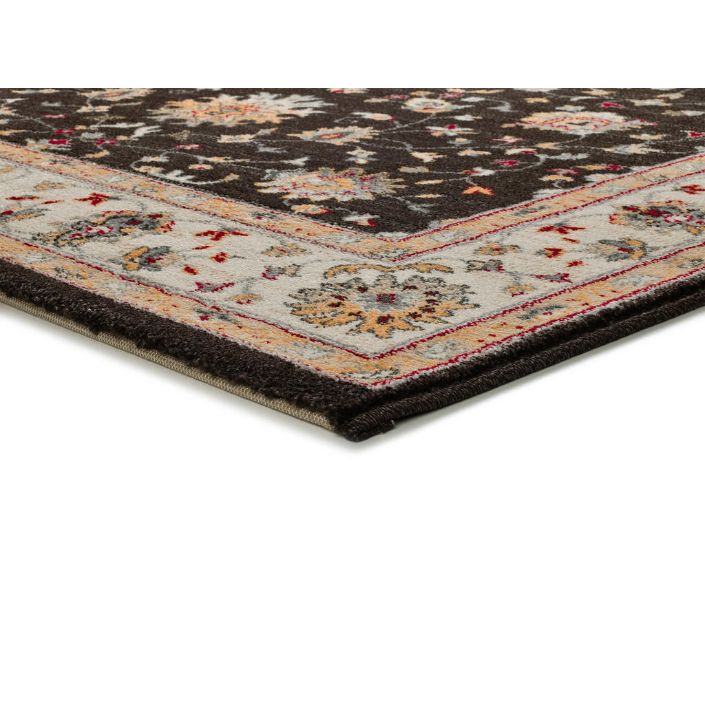 Thumbnail - Atticgo Vintage-Teppiche, Anthrazit, Creme, Textil, Vintage, Rechteckig, 160x230 cm, Oeko-Tex® Standard 100, für Fußbode...