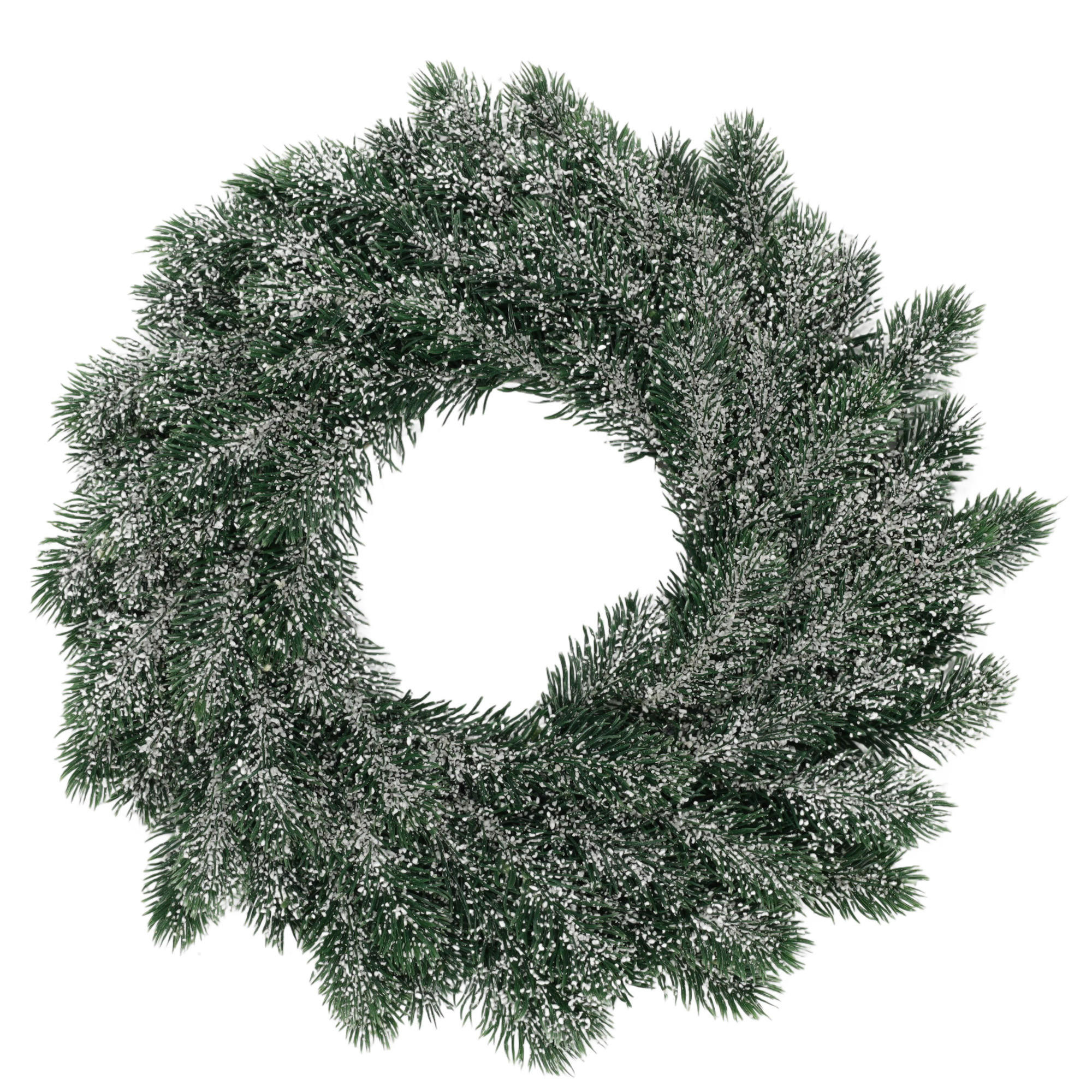 WEIHNACHTSKRANZ Ø 35 cm - Grün, Textil (35/8/35cm) - Home Styling Collection