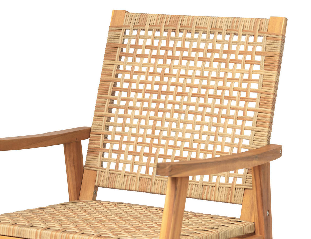 SESSEL Holz Braun - Braun, Holz (67/97/91cm) - Nordlys