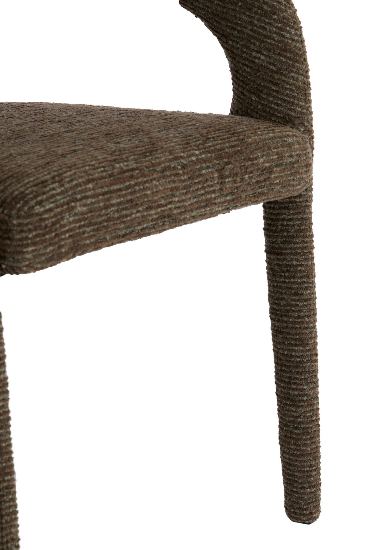 ESSZIMMERSTUHL Kyran Braun 58/57/78 cm - Braun, Textil (57/78/58cm) - Light & Living