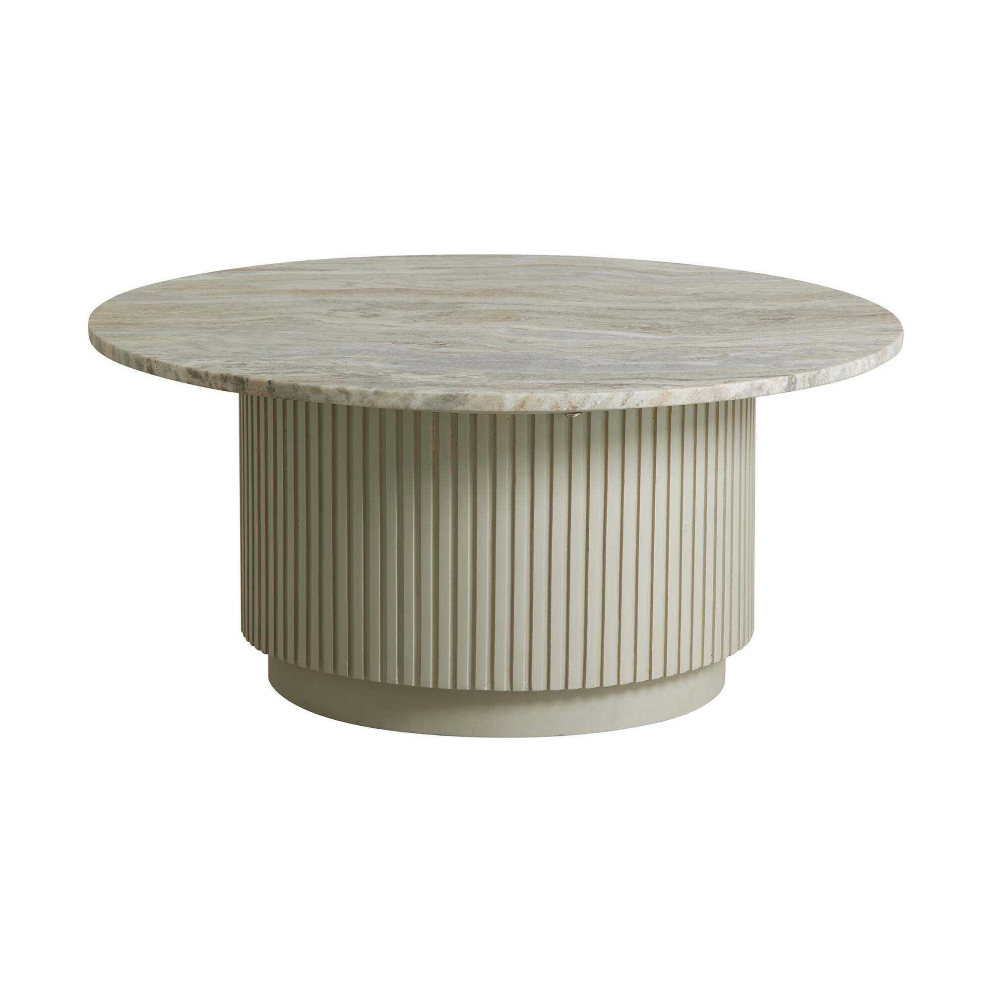 Furnlux Couchtisch Beige 90x40x90 cm
