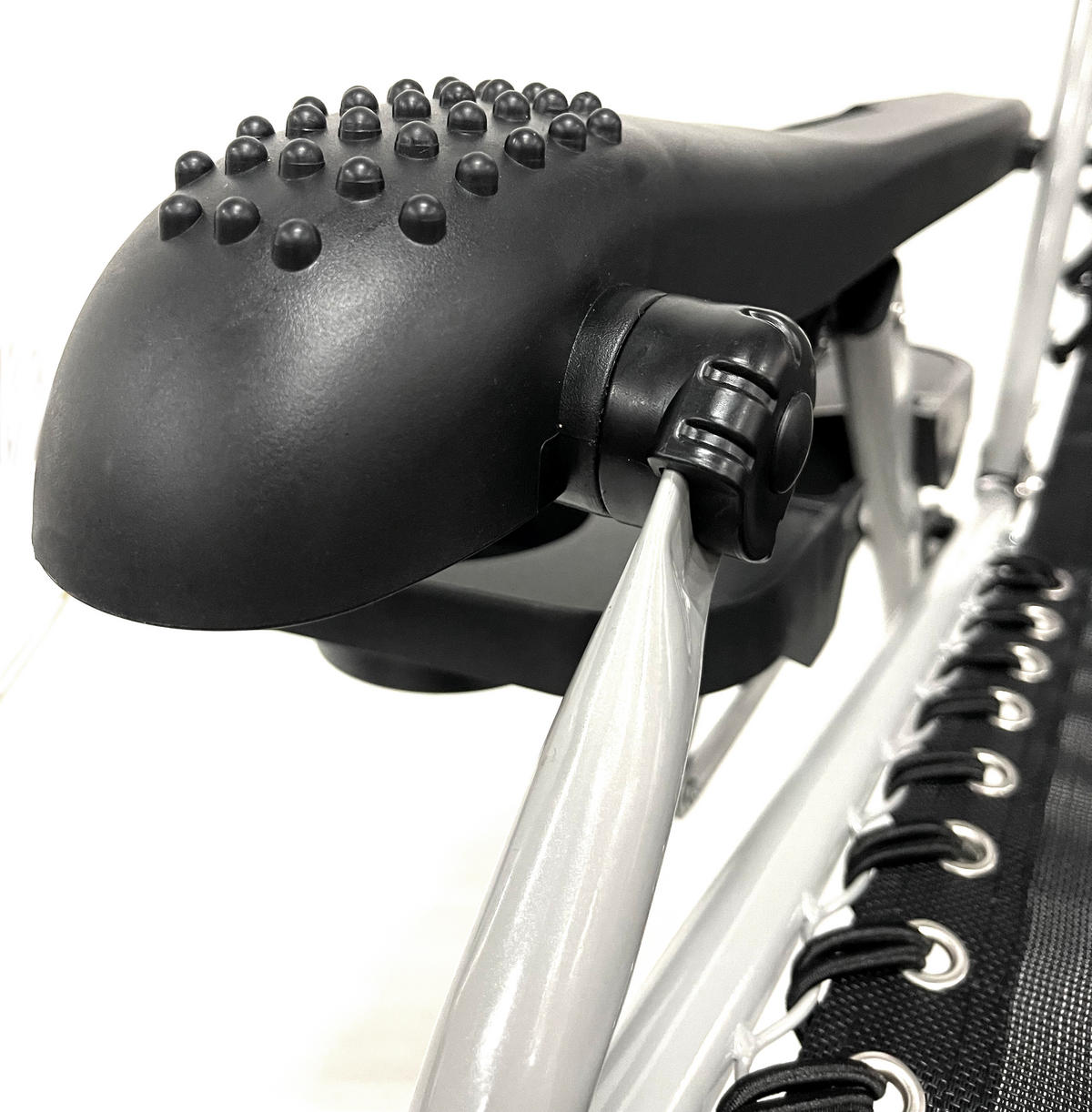 LIEGESTUHL mit Nackenkissen und Getränkehalter, Schwarz - Schwarz/Grau, Metall (73/110/81cm) - QUICK STAR