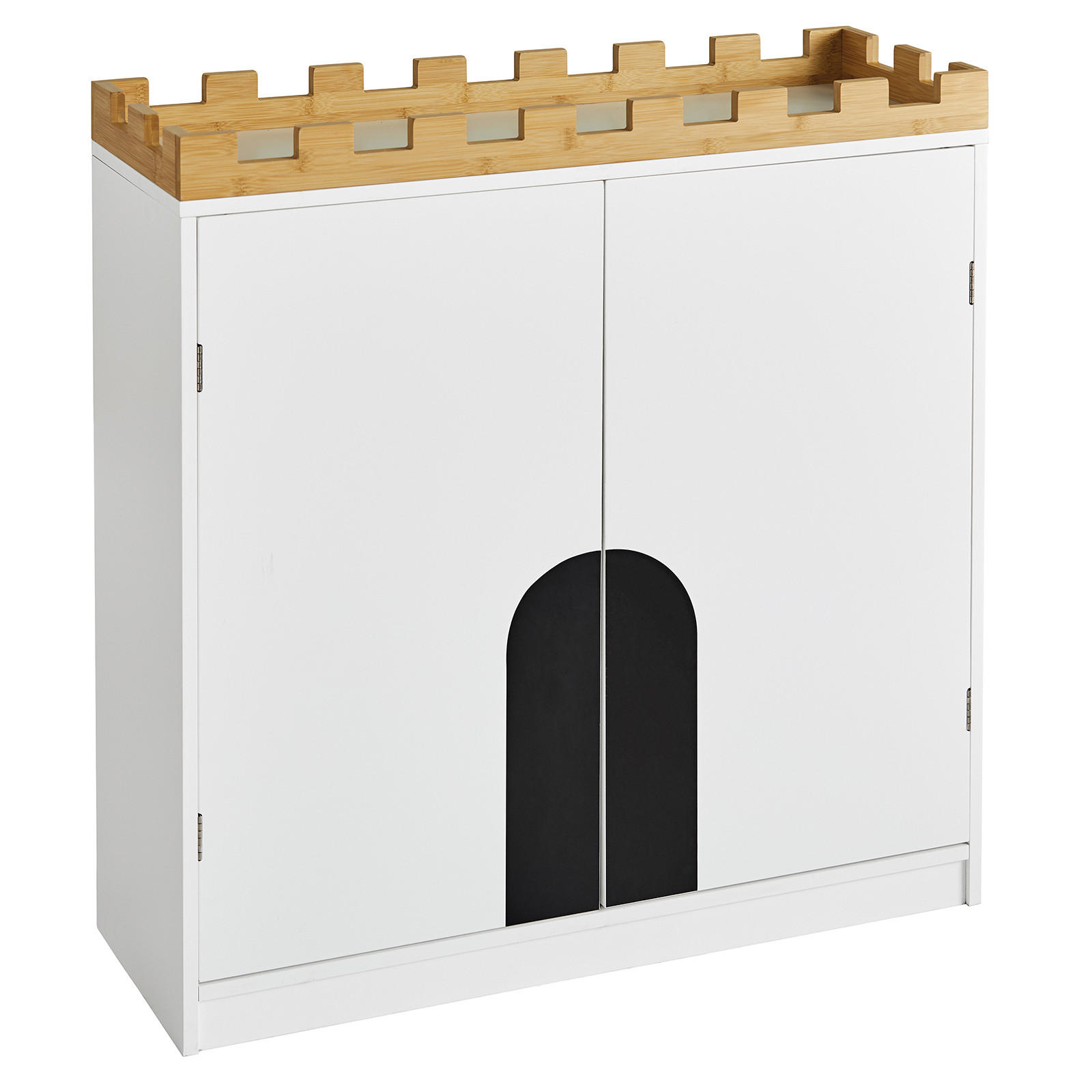 KINDERKOMMODE Weiß - Weiß, Holzwerkstoff (86/87/30cm) - SoBuy