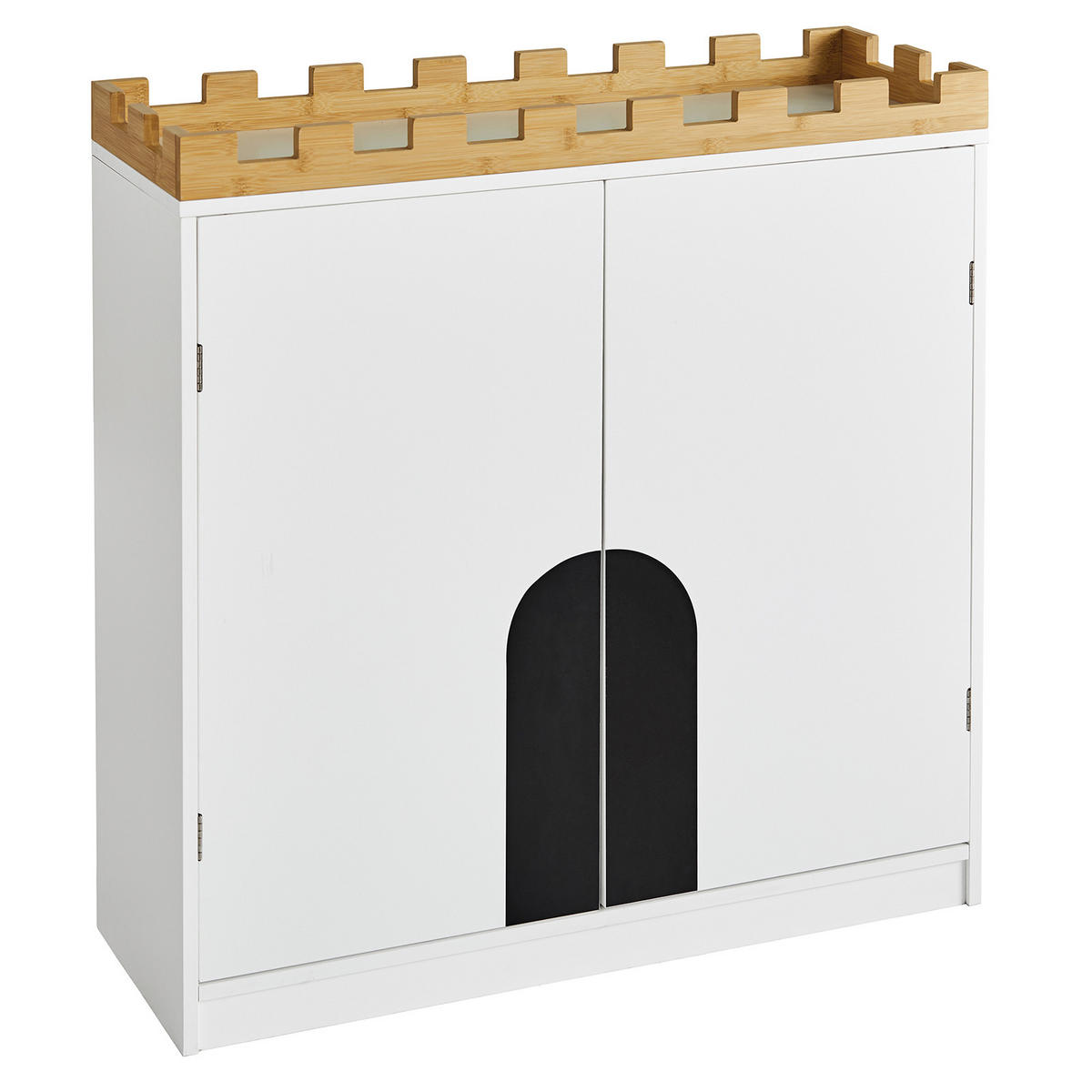 KINDERKOMMODE Weiß - Weiß, Holzwerkstoff (86/87/30cm) - SoBuy