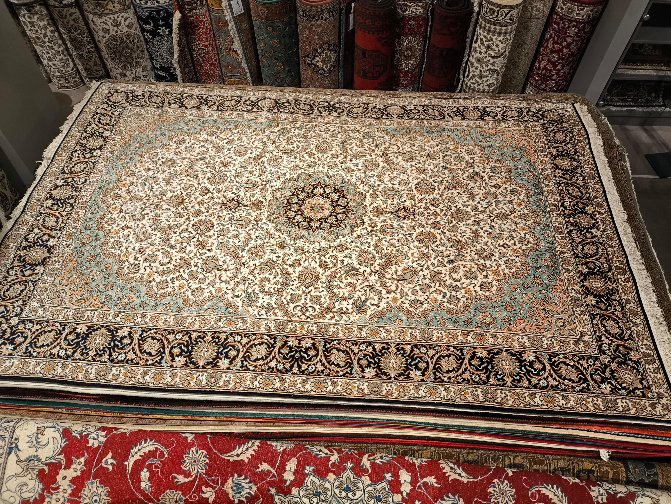 Orientteppich KASHMIR RUST MED - Cazaris