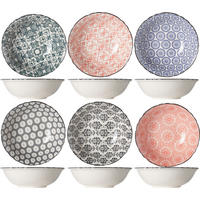 SCHÜSSEL Delirio ø 15 cm - 6 Stück - Multicolor, Keramik - Cosy & Trendy