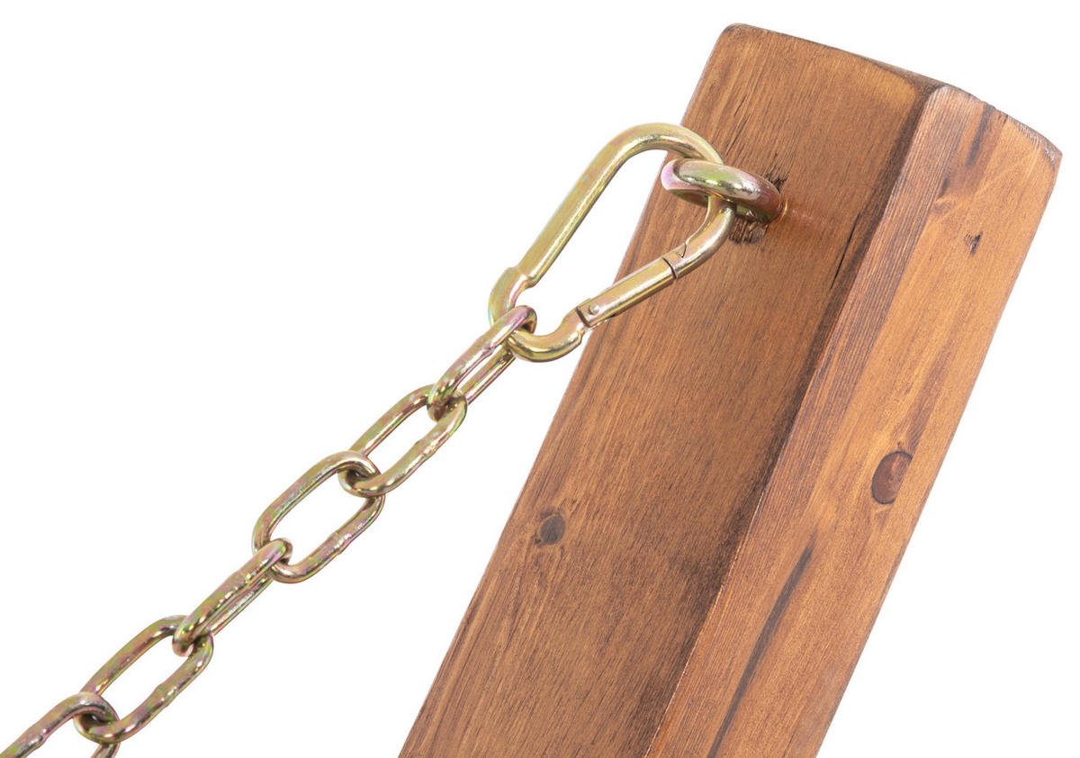 HÄNGEMATTE Stoff Grau - Grau, Textil (120/107/400cm) - CLP